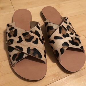 Topshop Leopard Sandals